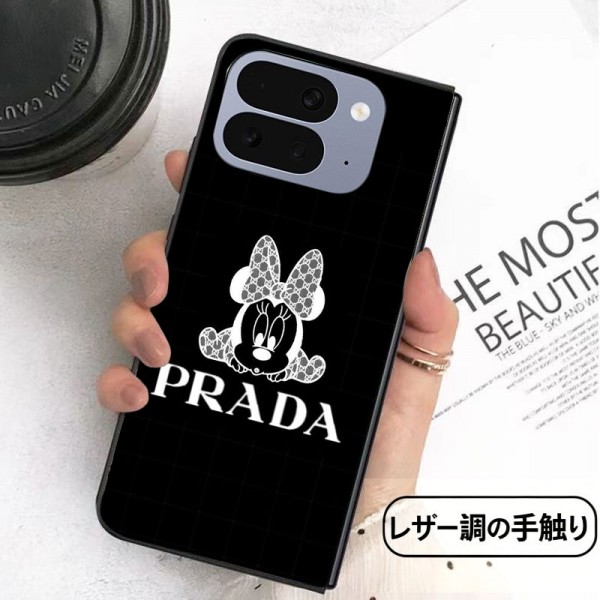 Prada プラダブランド Samsung Z Fold 8 7 6 5 4 flip 8 7 6 5 4スマホカバー 流行り アイフォン ultra 折り畳みケース ビジネス 高品質 メンズ グーグル ピクセルPro 11 10 9 foldスマホケース気質オシャレブランドギャラクシー Z Flip8 7 5 4 6カバー 落下保護