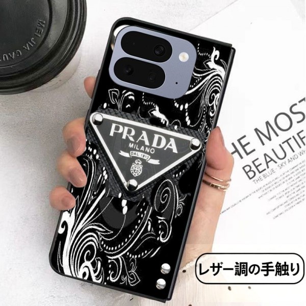 Prada プラダブランド Samsung Z Fold 8 7 6 5 4 flip 8 7 6 5 4スマホカバー 流行り アイフォン ultra 折り畳みケース ビジネス 高品質 メンズ グーグル ピクセルPro 11 10 9 foldスマホケース気質オシャレブランドギャラクシー Z Flip8 7 5 4 6カバー 落下保護