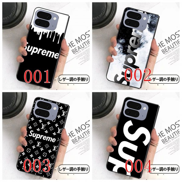 Supreme シュプリームブランド Samsung Z Fold 8 7 6 5 4 flip 8 7 6 5 4スマホカバー 流行りかわいい グーグル ピクセルPro 11 10 9 foldケース 耐衝撃レザー iPhone ultra fold 2026スマホケース 気質 オシャレ Galaxy Z Flip8/7/6/5/4ケース 高級感 シンプル 逸品