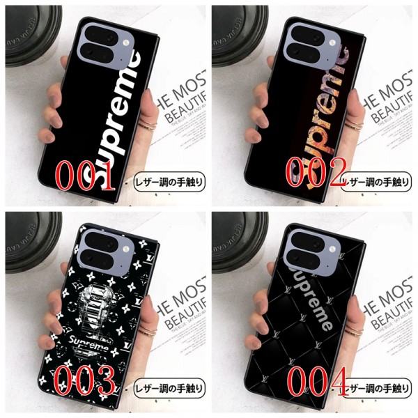 Supreme シュプリームブランド Samsung Z Fold 8 7 6 5 4 flip 8 7 6 5 4スマホカバー 流行り アイフォン ultra fold 折り畳みスマホケース 携帯カバー グーグル ピクセルPro 11 10 9 foldケース ビジネス 高品質 メンズブランドギャラクシー Z Flip8 7 5 4 6カバー 落下保護