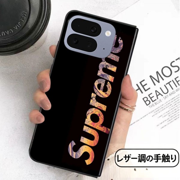 Supreme シュプリームブランド Samsung Z Fold 8 7 6 5 4 flip 8 7 6 5 4スマホカバー 流行り アイフォン ultra fold 折り畳みスマホケース 携帯カバー グーグル ピクセルPro 11 10 9 foldケース ビジネス 高品質 メンズブランドギャラクシー Z Flip8 7 5 4 6カバー 落下保護