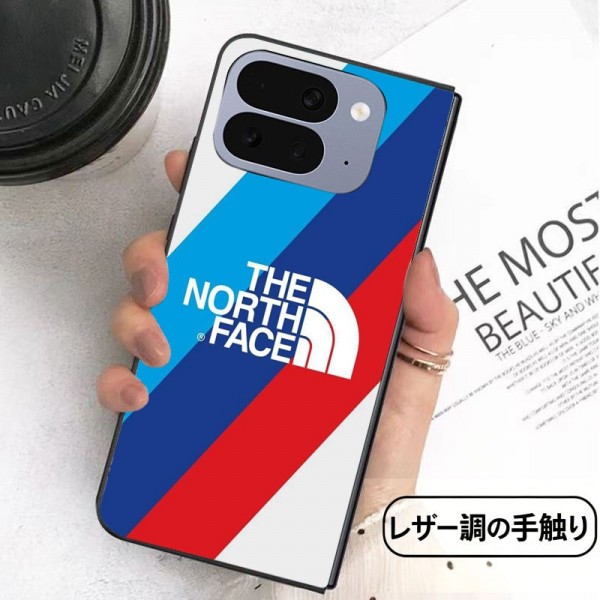ザノースフェイス THE NORTH FACEかわいいGalaxy Z flip Fold 5 4 6 7 8ケース 耐衝撃レザーアイフォン ultra fold 2026スマホケース 携帯カバーSamsung Z Fold5 4 6 7 8スマホケース気質オシャレ Google Pixel Pro 11 10 9 foldブランドスマホケース 
