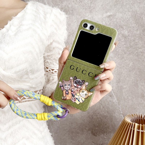 Gucci グッチブランド Samsung Z Fold 5 4 flip 3 4 6スマホカバー 流行りかわいいGalaxy Z flip Fold 5 4ケース 耐衝撃レザーGalaxy Z Flip 6 5 4スマホケース 携帯カバーギャラクシー Z Fold5/Fold4ケース ビジネス 高品質 メンズ