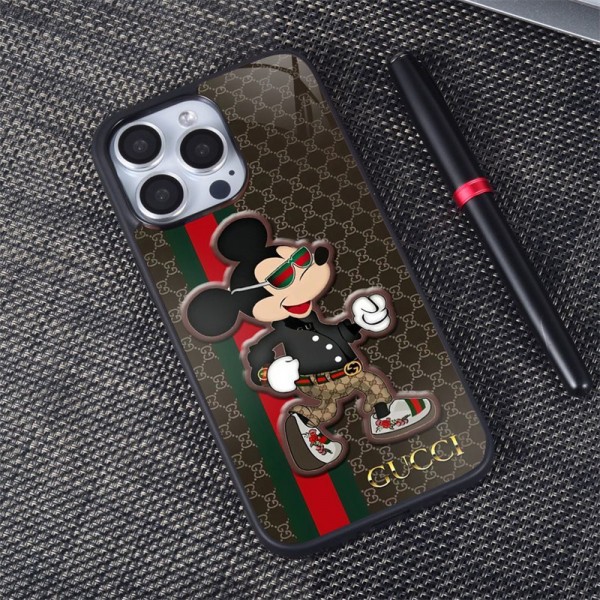 Gucci 耐衝撃のiPhone 16 15 pro max ケース グッチ アイフル 14 13 12 plusスマホケース ディズニー iPhone 15 14 16プロマックススマホカバー激安 かわいい アイフォン15/14 13pro 12+ケースブランド 手触り良い 男女兼用iPhone 15 14 16 pro maxケースカバー