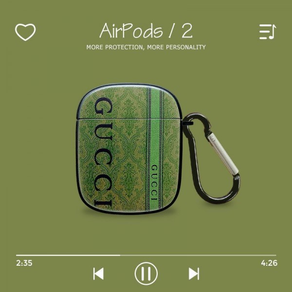 Gucci グッチ 第3世代 airpods 4/pro2 ケース ハイブランド 落下防止ブランド Airpods Pro2/3 4メンズ レディースairpods 4 pro2ケース シリコンairpods pro2/4 3ケース ストラップ付き