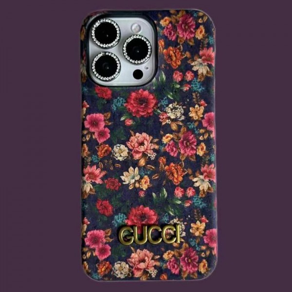 Gucci グッチハイブランドiphone16e 14 Pro Max 15 Plusケースカバーアイフォン 16プロ マックス/15プロ/16カバー 落下防止アイフォン15/14 13pro 12 16+ケースブランド 手触り良い 男女兼用iPhone 15 14 16 pro maxケースカバー