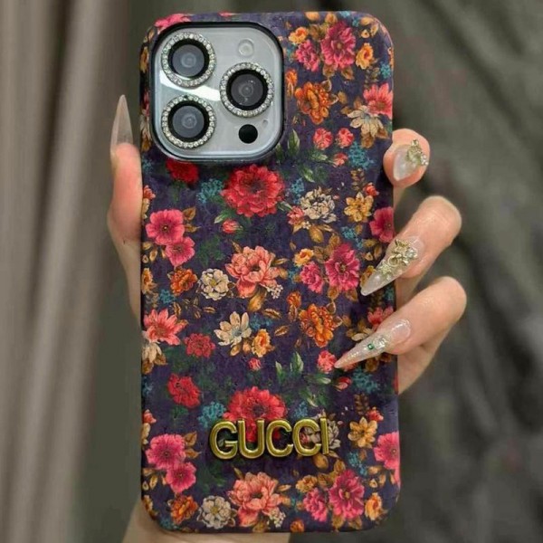 Gucci グッチハイブランドiphone16e 14 Pro Max 15 Plusケースカバーアイフォン 16プロ マックス/15プロ/16カバー 落下防止アイフォン15/14 13pro 12 16+ケースブランド 手触り良い 男女兼用iPhone 15 14 16 pro maxケースカバー