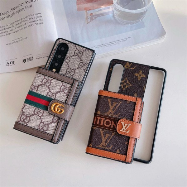 Gucci グッチブランド Samsung Z Fold 7 6 5 4 flip 7 6 5 4スマホカバー 流行りGalaxy Z Flip7 5 4 6スマホケース 携帯カバー Galaxy z fold5 4 6 7ブランドスマホケース Galaxy Z Flip7/6/5/4ケース 高級感 シンプル 逸品