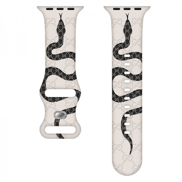 Gucci グッチブランド アップルウォッチ9 10ハンド かわいいモノグラム アップルウォッチSE2バンド レザー製アップルウォッチ7バンド 調節可能Apple Watch 38¬49mmベルト シリコン