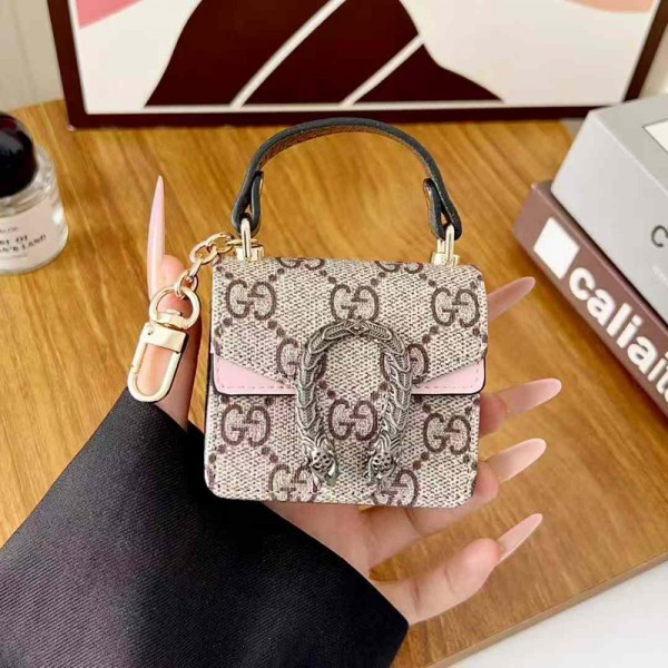 Gucci グッチ エアーポッズ 第四世代ケース 便利 カラビナ付き 第3世代 airpods Pro3/4/pro2 ケース ハイブランド 落下防止ブランド Airpods Pro3/Pro2/3 4メンズ レディースairpods Pro3 4 pro2ケース シリコン