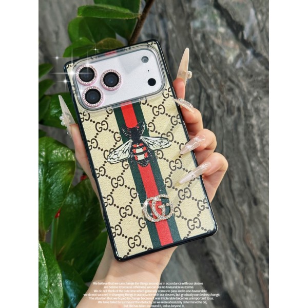 Gucci グッチハイブランドiphone 17e 16e 18 17 Pro Max 15 Plusケースカバーアイフォン18/Air/16プロ マックス/15 17 プロ/16カバー 落下防止耐衝撃のiPhone 18pro max Air 17pro 16e 15 pro max 17eスマホケース男女兼用iPhone  18 Air 15 14 16 17pro maxケースカバー