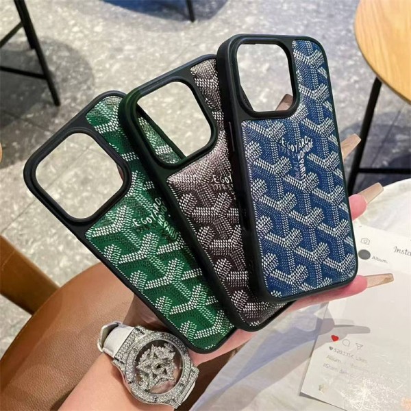 Goyard ゴヤールハイブランドiphone16e 14 17 Pro Max 15 Plusケースカバー耐衝撃のiPhone  17pro 16e 15 pro max 14 plusスマホケース Goyard アイフォン17 air/15/14 13pro 12 16+ケースブランド 手触り良い 男女兼用iPhone 15 14 16 17pro max airケースカバー