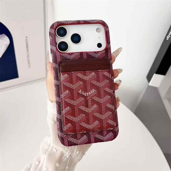 Goyard ゴヤールアイフォン17 air 16 pro max 15 plus 14pro 16e ブランドケース耐衝撃のiPhone  17pro 16e 15 pro max 14  13 12 plusスマホケースブランドiPhone  16プロマックス15 14 17 air スマホカバー激安男女兼用iPhone 15 14 16 17pro max airケースカバー