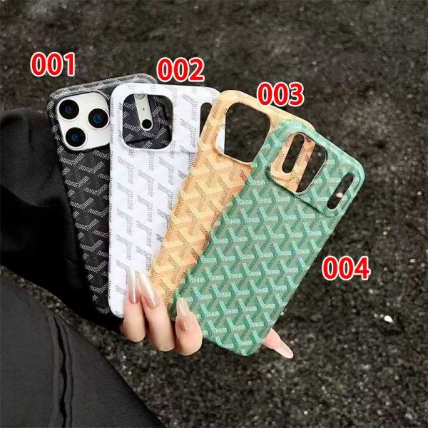 Goyard ゴヤールアイフォン17 air 16 pro max 15 plus 14pro 16e ブランドケースハイブランドiphone16e 14 17 Pro Max 15 PlusケースカバーブランドiPhone  16プロマックス15 14 17 air スマホカバー激安アップル 15+ 14pro 16e 17ブランドスマホカバー薄型オシャレ