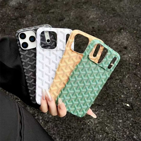 Goyard ゴヤールアイフォン17 air 16 pro max 15 plus 14pro 16e ブランドケースハイブランドiphone16e 14 17 Pro Max 15 PlusケースカバーブランドiPhone  16プロマックス15 14 17 air スマホカバー激安アップル 15+ 14pro 16e 17ブランドスマホカバー薄型オシャレ