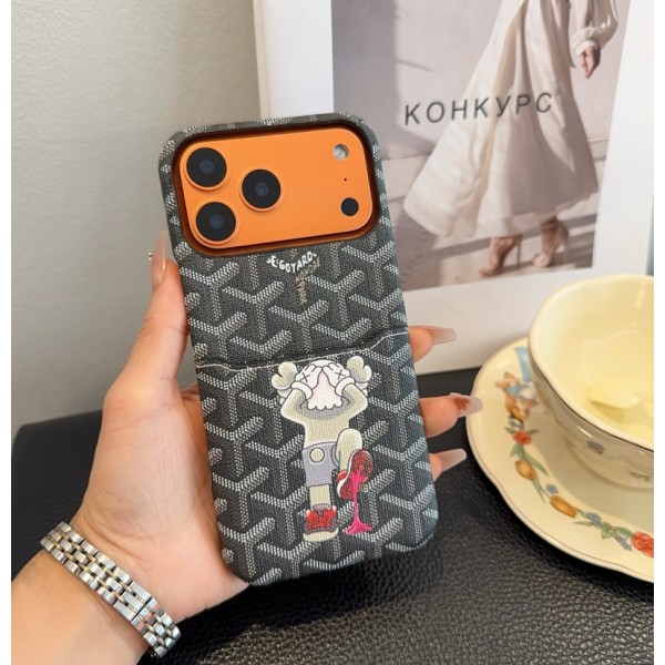 Goyard ゴヤール耐衝撃のiPhone Air 17pro 16e 15 pro max 14  13 12 plusスマホケースブランドiPhone  16プロマックス15 14 17 Air スマホカバー激安アイフォン17/air/15/14 13pro 12 16+ケースブランド 手触り良い 男女兼用iPhone  Air 15 14 16 17pro maxケースカバー