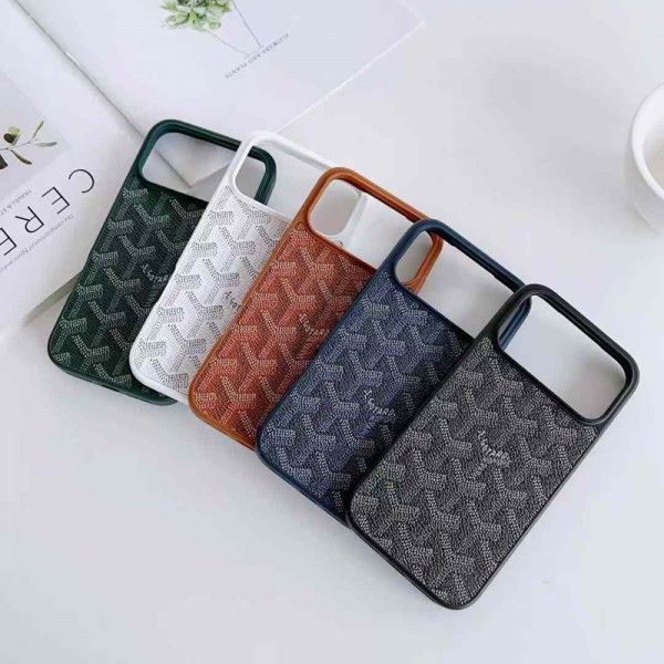 Goyard ゴヤールアイフォン17 air 16 pro max 15 plus 14pro 16e ブランドケースハイブランドiphone Air 16e 14 17 Pro Max 15 Plusケースカバー耐衝撃のiPhone Air 17pro 16e 15 pro max 14  13 12 plusスマホケース男女兼用iPhone  Air 15 14 16 17pro maxケースカバー
