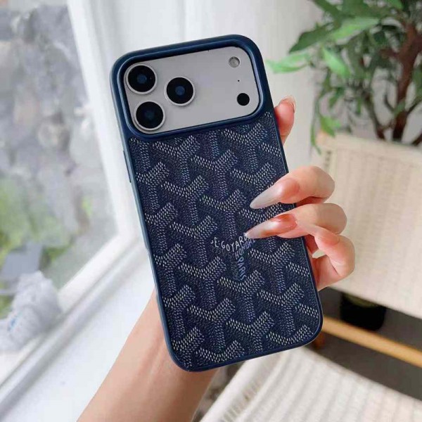 Goyard ゴヤールアイフォン17 air 16 pro max 15 plus 14pro 16e ブランドケースハイブランドiphone Air 16e 14 17 Pro Max 15 Plusケースカバー耐衝撃のiPhone Air 17pro 16e 15 pro max 14  13 12 plusスマホケース男女兼用iPhone  Air 15 14 16 17pro maxケースカバー