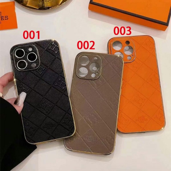 Hermes エルメスアイフォン 16プロ マックス/15プロ/16カバー 落下防止耐衝撃のiPhone 15 pro max 14  13 12 plusスマホケースブランドiPhone  16プロマックス15 14スマホカバー激安アイフォン15/14 13pro 12 ケースブランド 手触り良い 
