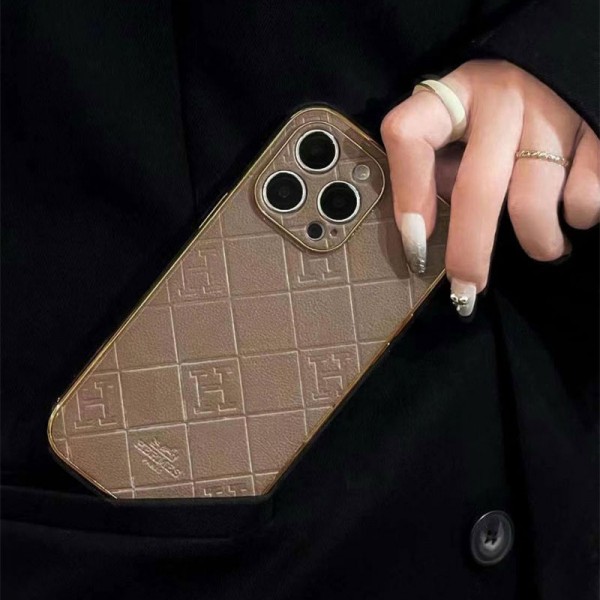 Hermes エルメスアイフォン 16プロ マックス/15プロ/16カバー 落下防止耐衝撃のiPhone 15 pro max 14  13 12 plusスマホケースブランドiPhone  16プロマックス15 14スマホカバー激安アイフォン15/14 13pro 12 ケースブランド 手触り良い 