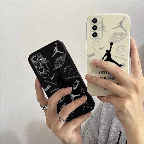 Jordan ジョーダンGalaxy A55 A54 A53 A23 A36 S26 s24 s25ケースカバー ペアお揃いギャラクシーA55 a54 a53ケース激安かわいいレディース向けギャラクシーA55 a54/a53 s26ブランドカバー可愛い男女 Galaxy A54 A55 アイホン17pro 14 15 16Pro maxスマホケース ファッション