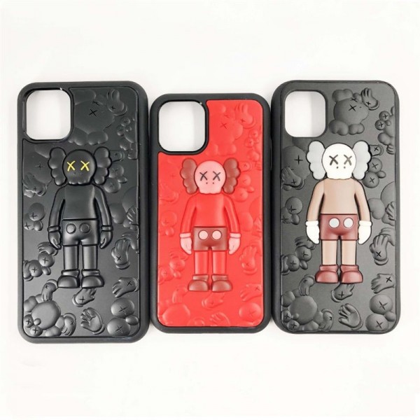 Kaws カウズアイフォン16 pro max 15 plus 14pro 16e ブランドケースブランドiPhone  16プロマックス15 14スマホカバー激安アイフォン15/14 13pro 12 16+ケースブランド 手触り良い 男女兼用iPhone 15 14 16 pro maxケースカバー