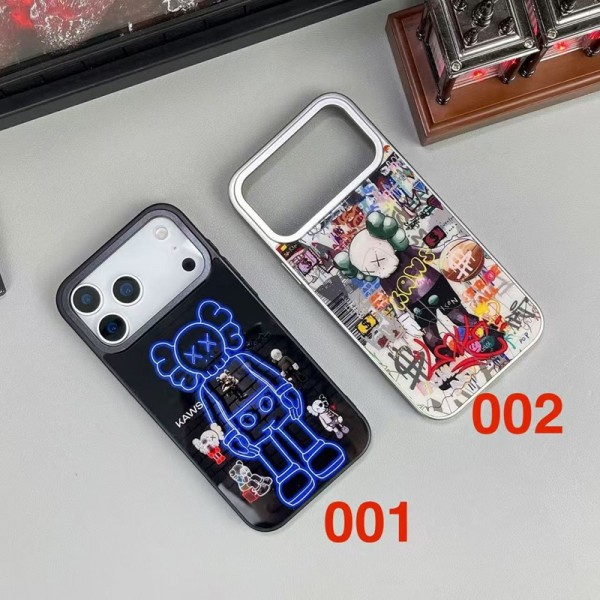 Kaws カウズアイフォンAir /16プロ マックス/15 17 プロ/16カバー 落下防止耐衝撃のiPhone Air 17pro 16e 15 pro max 14  13 12 plusスマホケースブランドiPhone  16プロマックス15 14 17 Air スマホカバー激安アップル 15+ 14pro 16e 17ブランドスマホカバー薄型オシャレ