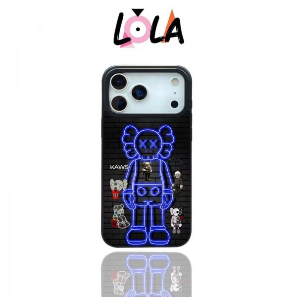 Kaws カウズアイフォンAir /16プロ マックス/15 17 プロ/16カバー 落下防止耐衝撃のiPhone Air 17pro 16e 15 pro max 14  13 12 plusスマホケースブランドiPhone  16プロマックス15 14 17 Air スマホカバー激安アップル 15+ 14pro 16e 17ブランドスマホカバー薄型オシャレ