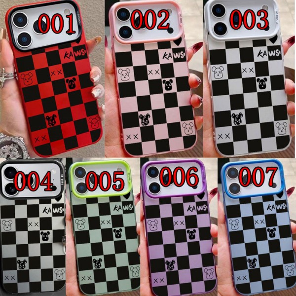 Kaws カウズハイブランドiphone Air 16e 14 17 Pro Max 15 PlusケースカバーブランドiPhone  16プロマックス15 14 17 Air スマホカバー激安アイフォン17/air/15/14 13pro 12 16+ケースブランド 手触り良い 男女兼用iPhone  Air 15 14 16 17pro maxケースカバー
