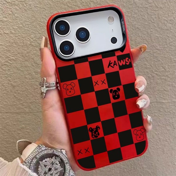 Kaws カウズハイブランドiphone Air 16e 14 17 Pro Max 15 PlusケースカバーブランドiPhone  16プロマックス15 14 17 Air スマホカバー激安アイフォン17/air/15/14 13pro 12 16+ケースブランド 手触り良い 男女兼用iPhone  Air 15 14 16 17pro maxケースカバー