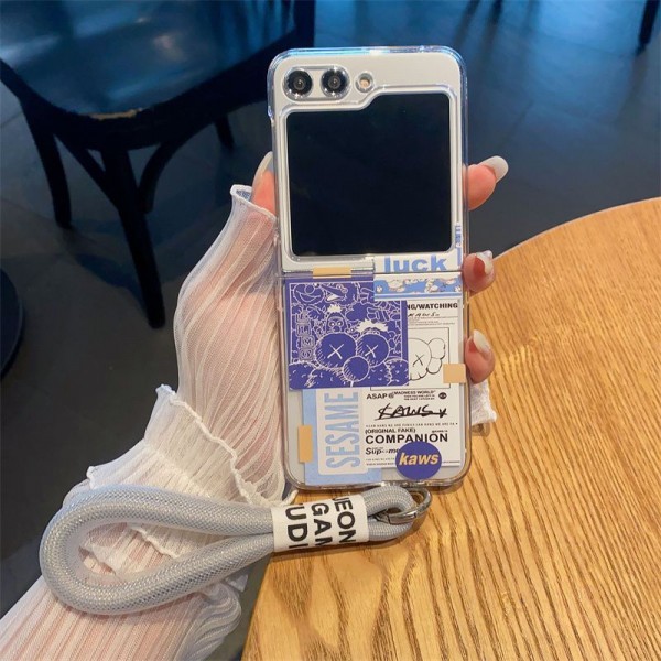 Kaws カウズブランド Samsung Z Fold 7 6 5 4 flip 7 6 5 4スマホカバー 流行りギャラクシー Z Fold6 7 5/Fold7 5 4 6ケース ビジネス 高品質 メンズブランドギャラクシー Z Flip7 5 4 6カバー 落下保護Galaxy Z Flip7/6/5/4ケース 高級感 シンプル 逸品