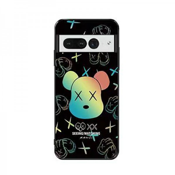 Kaws カウズ Lv ルイヴィトン ブランド Google Pixel 7A 8 PRO 6 5ケース 激安 グーグル ピクセル 8 7プロカバー可愛い 女の子