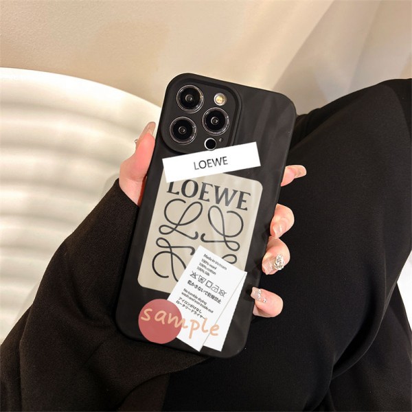 LOEWE ロエベ耐衝撃のiPhone  16e 15 pro max 14  13 12 plusスマホケースアイフォン15/14 13pro 12 16+ケースブランド 手触り良い 男女兼用iPhone 15 14 16 pro maxケースカバーアップル 15+ 14pro 16eブランドスマホカバー薄型オシャレ