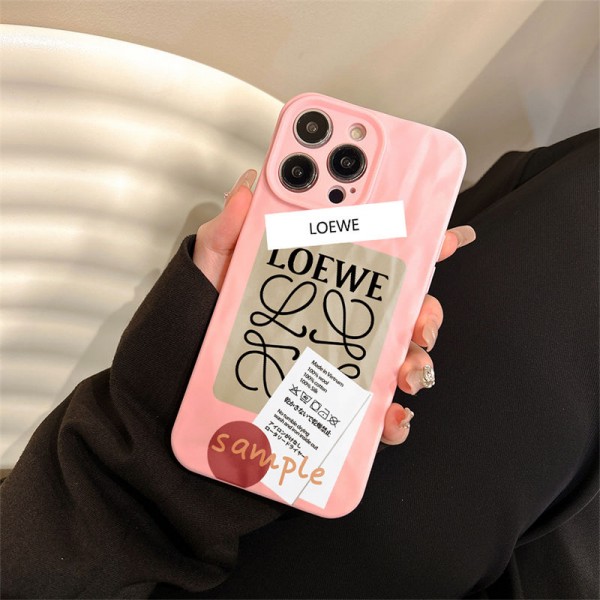 LOEWE ロエベ耐衝撃のiPhone  16e 15 pro max 14  13 12 plusスマホケースアイフォン15/14 13pro 12 16+ケースブランド 手触り良い 男女兼用iPhone 15 14 16 pro maxケースカバーアップル 15+ 14pro 16eブランドスマホカバー薄型オシャレ
