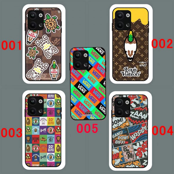 ルイヴィトン/LV ギャラクシー a54/s23ultra/s22plus/s21ケース かわいい 漫画デザイン ブランド iPhone 15 14 pro max/13pro/12mini/11ケース 薄型 レザーカバー XPERIA 1 V 10 IV/5 IIIスマホカバー 落下保護 放熱性よい