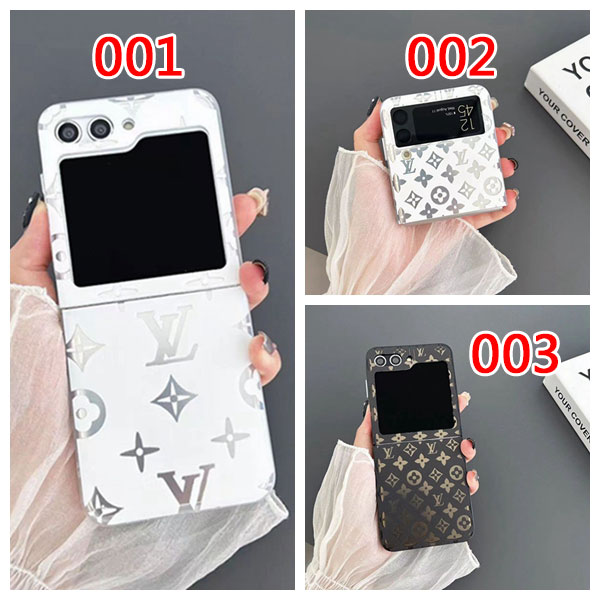 Lv ルイヴィトンブランド Samsung Z flip 5 4スマホカバー 流行りかわいいGalaxy Z flip 4 5ケース 耐衝撃レザーギャラクシー Z Flip 5 4 3 2ケース ビジネス 高品質 メンズ スマホケース 