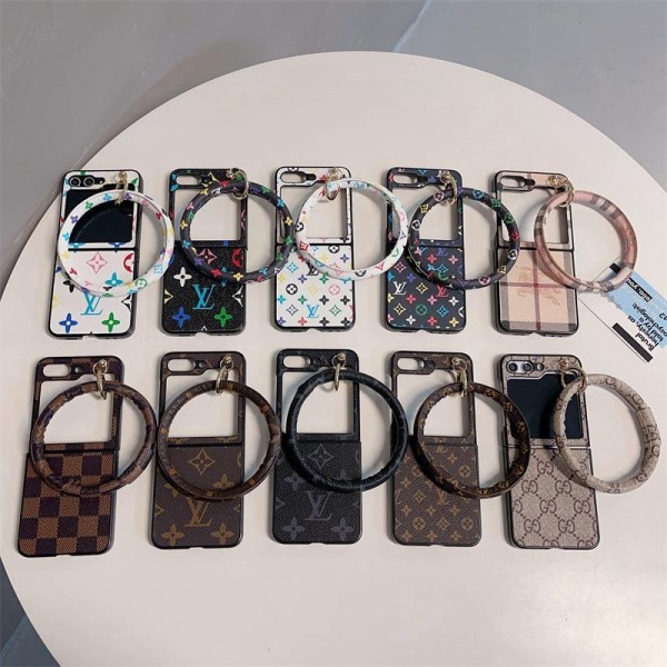 Lv ルイヴィトン Burberry バーバリー Gucci グッチ ブランド Samsung Z flip 6 5 4スマホカバー 流行りGalaxy Z Flip5 4 6スマホケース 携帯カバーSamsung Zスマホケース気質オシャレGalaxy Z Flip5/4ケース 高級感 シンプル 逸品