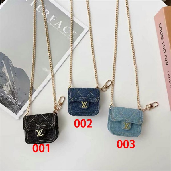 Lv ルイヴィトン エアーポッズ 第四世代ケース 便利 カラビナ付きブランド Airpods Pro2/3 4メンズ レディースairpods 4 pro2ケース シリコンairpods pro2/4 3ケース ストラップ付き