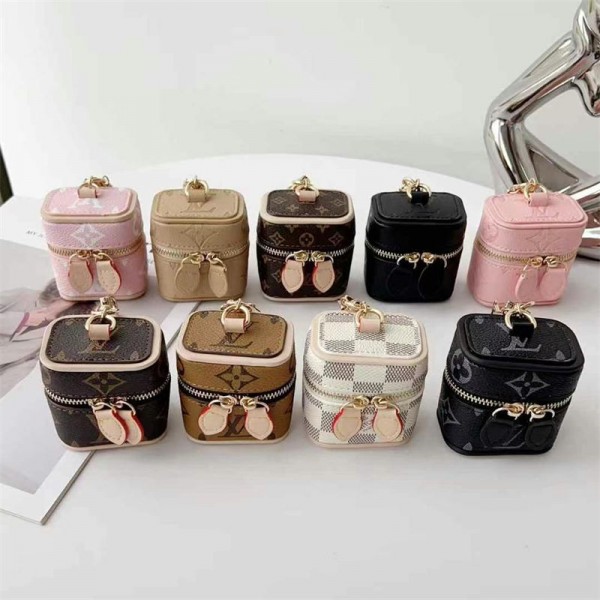 Lv ルイヴィトン エアーポッズ 第四世代ケース 便利 カラビナ付き 第3世代 airpods 4/pro2 ケース ハイブランド 落下防止airpods 4 pro2ケース シリコンairpods pro2/4 3ケース ストラップ付き