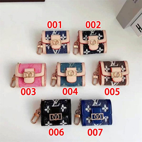 Lv ルイヴィトンブランド Airpods 4/3/Pro2ケース 保護 エアーポッズ 第四世代ケース 便利 カラビナ付きブランド Airpods Pro2/3 4メンズ レディースairpods 4 pro2ケース シリコン