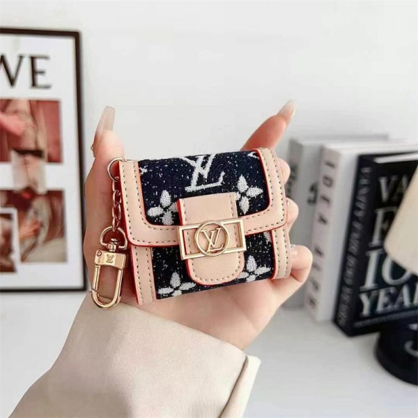 Lv ルイヴィトンブランド Airpods 4/3/Pro2ケース 保護 エアーポッズ 第四世代ケース 便利 カラビナ付きブランド Airpods Pro2/3 4メンズ レディースairpods 4 pro2ケース シリコン