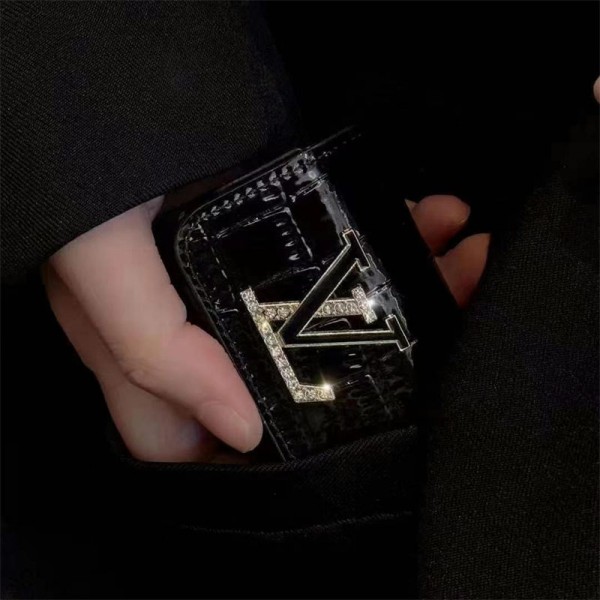 Lv ルイヴィトン 第3世代 airpods 4/pro2 ケース ハイブランド 落下防止ブランド Airpods Pro2/3 4メンズ レディースairpods 4 pro2ケース シリコンairpods pro2/4 3ケース ストラップ付き