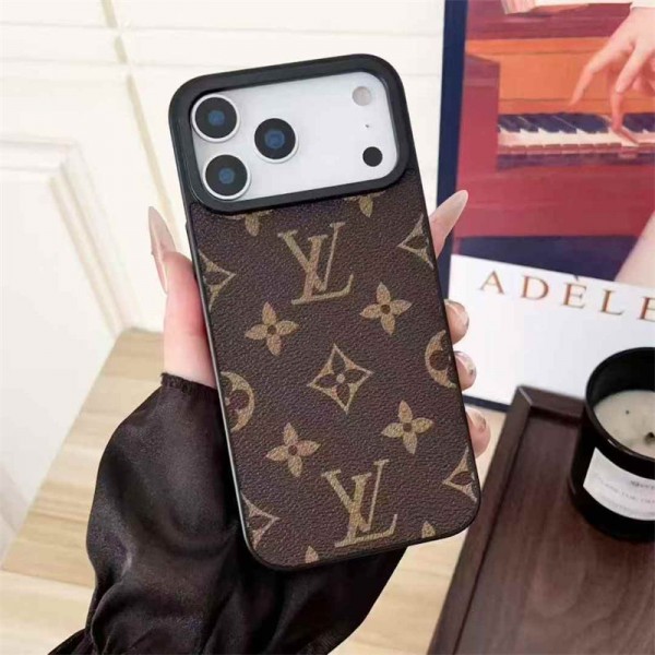 Lv ルイヴィトンアイフォン17 air 16 pro max 15 plus 14pro 16e ブランドケース耐衝撃のiPhone  17pro 16e 15 pro max 14  plusスマホケースアイフォン17 air/15/14 13pro 12 16+ケースブランド 手触り良い 男女兼用iPhone 15 14 16 17pro max airケースカバー