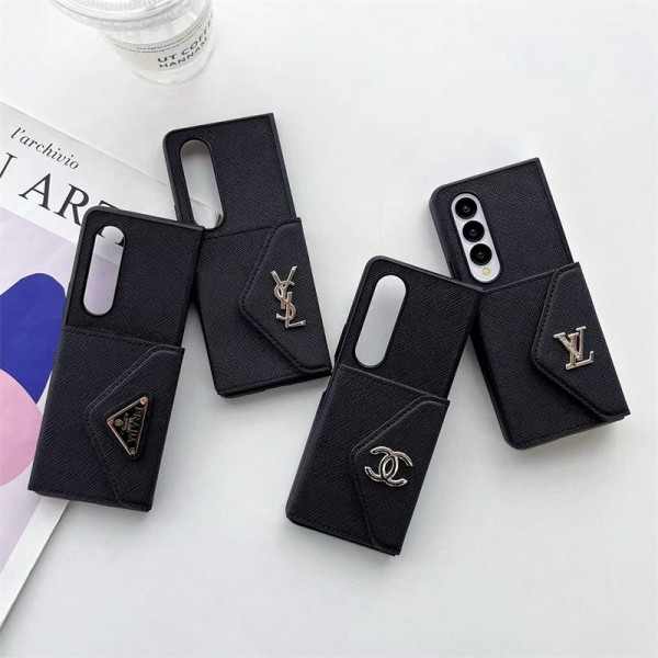 Prada プラダSamsung Z Fold5 4 6 7スマホケース気質オシャレ Galaxy z fold5 4 6 7ブランドスマホケース ブランドギャラクシー Z Flip7 5 4 6カバー 落下保護Galaxy Z Flip7/6/5/4ケース 高級感 シンプル 逸品
