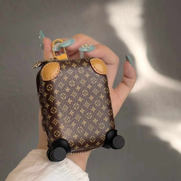 Lv ルイヴィトン エアーポッズ 第四世代ケース 便利 カラビナ付き 第3世代 airpods Pro3/4/pro2 ケース ハイブランド 落下防止軽量 エアーポッズ プロ3/4/プロ2/3カバー 紛失防止ブランド Airpods Pro3/Pro2/3 4メンズ レディース