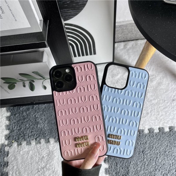 ミュウミュウ MiuMiuハイブランドiphone16 14 Pro Max 15 Plusケースカバー耐衝撃のiPhone 15 pro max 14  13 12 plusスマホケースブランドiPhone 15 14 16プロマックススマホカバー激安アップル 15+ 14pro 16ブランドスマホカバー薄型オシャレ