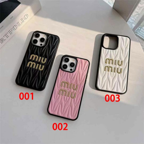 ミュウミュウ MiuMiuアイフォン16 pro max 15 plus 14pro ブランドケース耐衝撃のiPhone 15 pro max 14  13 12 plusスマホケースブランドiPhone  16プロマックス15 14スマホカバー激安アップル 15+ 14pro 16ブランドスマホカバー薄型オシャレ