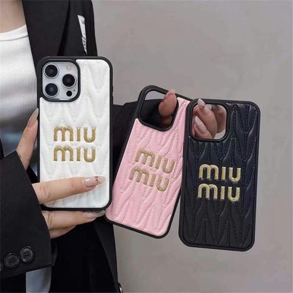 ミュウミュウ MiuMiuアイフォン16 pro max 15 plus 14pro ブランドケース耐衝撃のiPhone 15 pro max 14  13 12 plusスマホケースブランドiPhone  16プロマックス15 14スマホカバー激安アップル 15+ 14pro 16ブランドスマホカバー薄型オシャレ