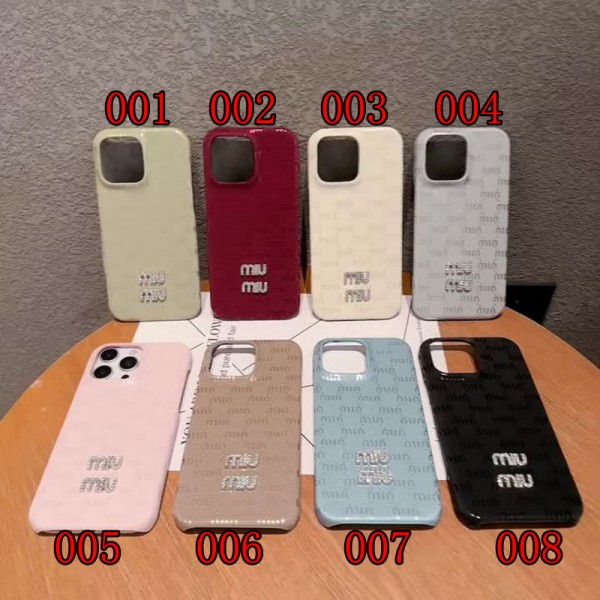 ミュウミュウ MiuMiuハイブランドiphone Air 16e 14 17 Pro Max 15 PlusケースカバーアイフォンAir /16プロ マックス/15 17 プロ/16カバー 落下防止ブランドiPhone  16プロマックス15 14 17 Air スマホカバー激安男女兼用iPhone  Air 15 14 16 17pro maxケースカバー
