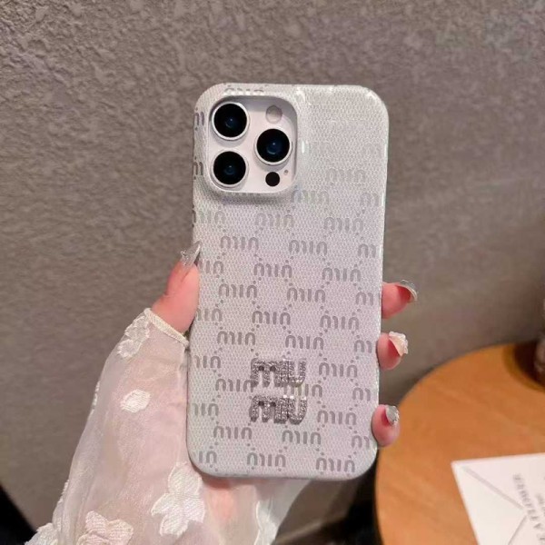 ミュウミュウ MiuMiuハイブランドiphone Air 16e 14 17 Pro Max 15 PlusケースカバーアイフォンAir /16プロ マックス/15 17 プロ/16カバー 落下防止ブランドiPhone  16プロマックス15 14 17 Air スマホカバー激安男女兼用iPhone  Air 15 14 16 17pro maxケースカバー